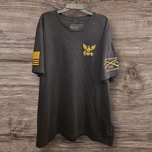 Grunt Style US Navy Anchor Kraken Graphic Tee Men’s XL